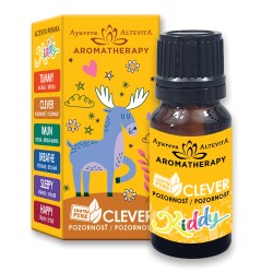 Altevita KIDDY CLEVER - zmes 100% esenciálnych olejov na pozornosť 10 ml