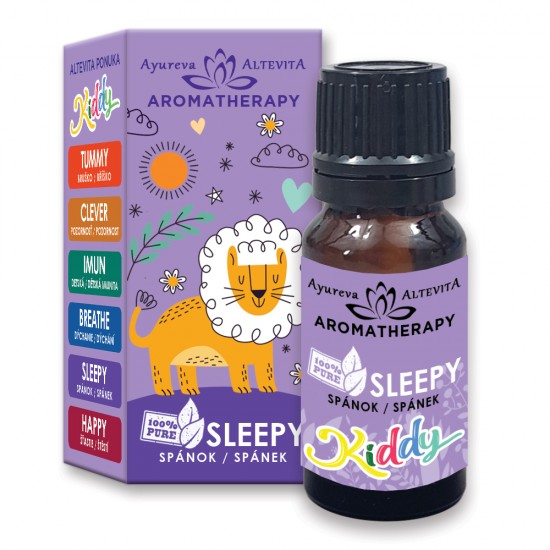 Altevita KIDDY SLEEPY - zmes 100% esenciálnych olejov na dobrý spánok 10ml