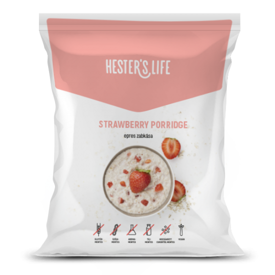 Hester’s Life Strawberry Porridge-Jahodová kaša 50g