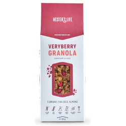 Hester´s Life Veryberry Granola - Ríbezľová granola 320g