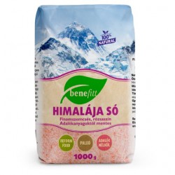 Benefitt Himalájska soľ ružová jemná 1000g