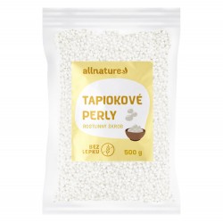 Allnature Bezlepkové tapiokové perly 500g