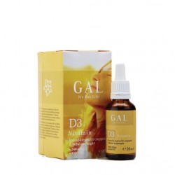 GAL Vitamín D3 - 30ml  (240dávok x 4000 IU)
