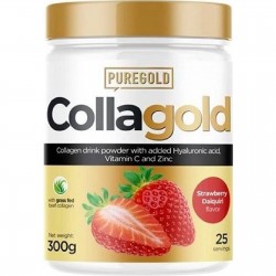 PureGold CollaGold kolagenový nápoj v prášku Jahoda+Daiquiry 300g