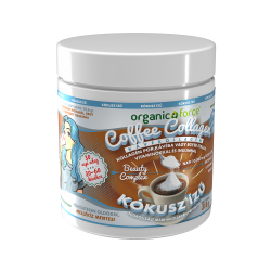 Organic Force Coffee Collagen - kávový kolagén KOKOS 318g