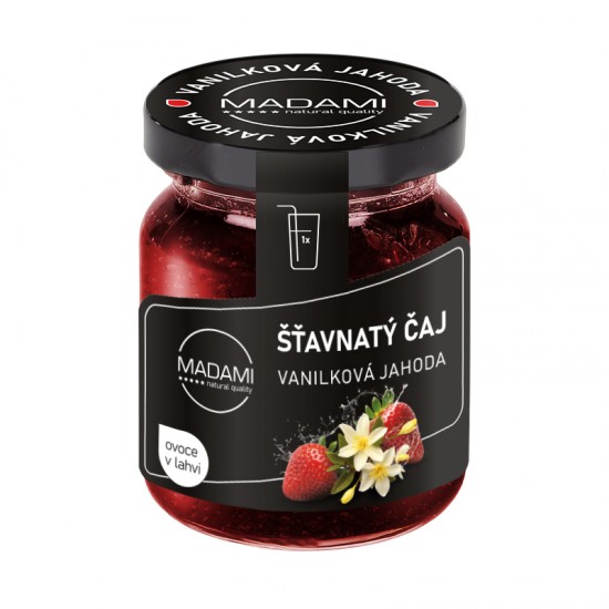 Madami Vanilková jahoda šťavnatý čaj 55g