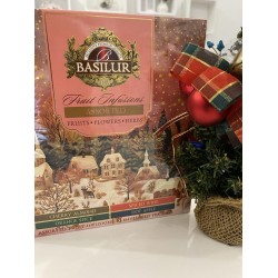 BASILUR Christmas Fruit vianočná čajová kolekcia 40 x1,8 g