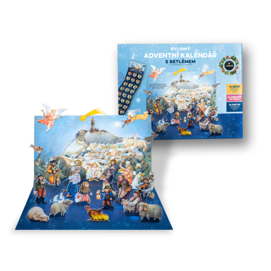 Leros Adventný kalendár s liečivými bylinkami 24ks