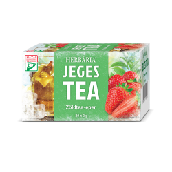 Herbária Ľadový čaj Zelený čaj-jahoda 20x2g