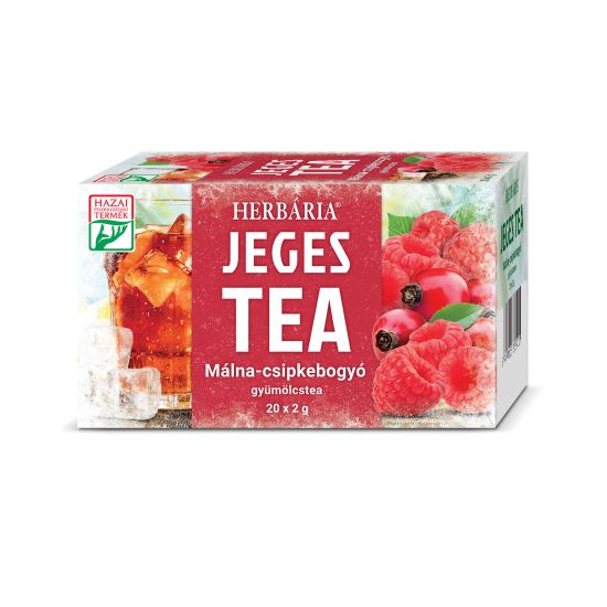 Herbária Ľadový čaj s príchuťou maliny a šípky 20 × 2 g