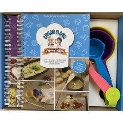 Lukas&Lea v kuchyni, modrá sada DUO