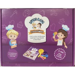 Lukas&Lea v kuchyni fialová sada - Recepty štyroch ročných období