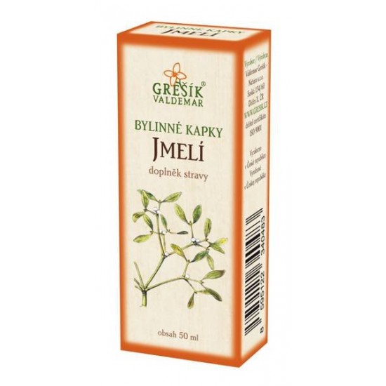 Grešik Bylinné kvapky Imelo 50ml