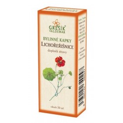 Grešik Bylinné kvapky Kapucínka 50ml