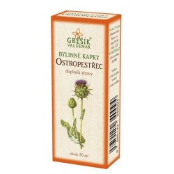 Grešik Bylinné kvapky Pestrec 50ml