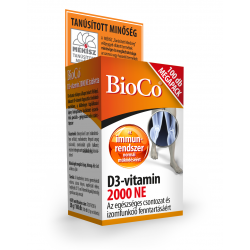 BioCo Vitamín D3 2000IU  MEGAPACK    100tbl