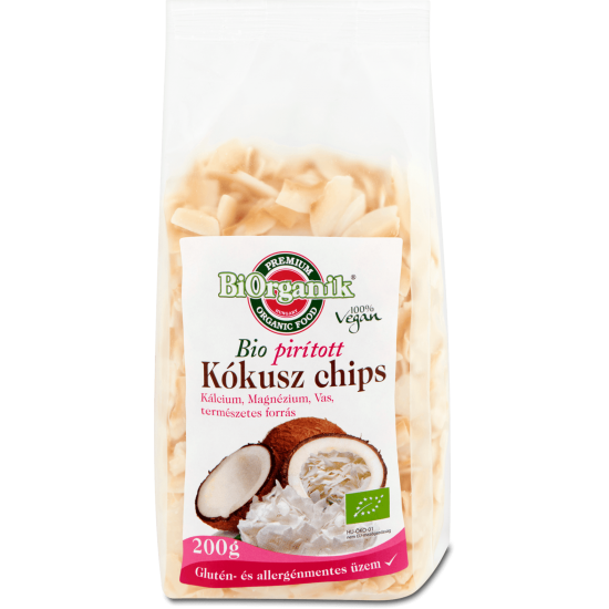 BiOrganik BIO Kokosové chipsy pražené 200g